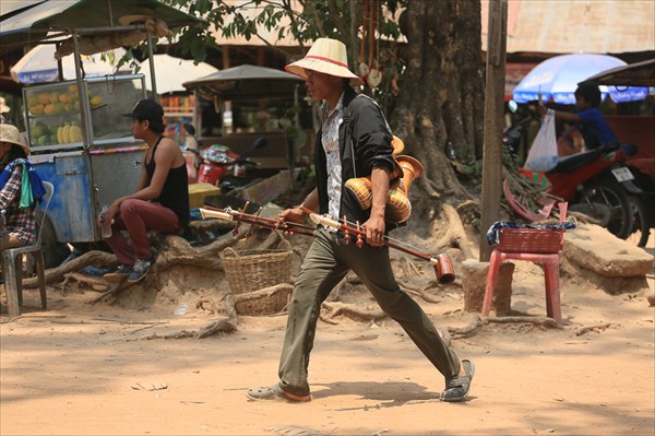Уличный торговец, Камбоджа